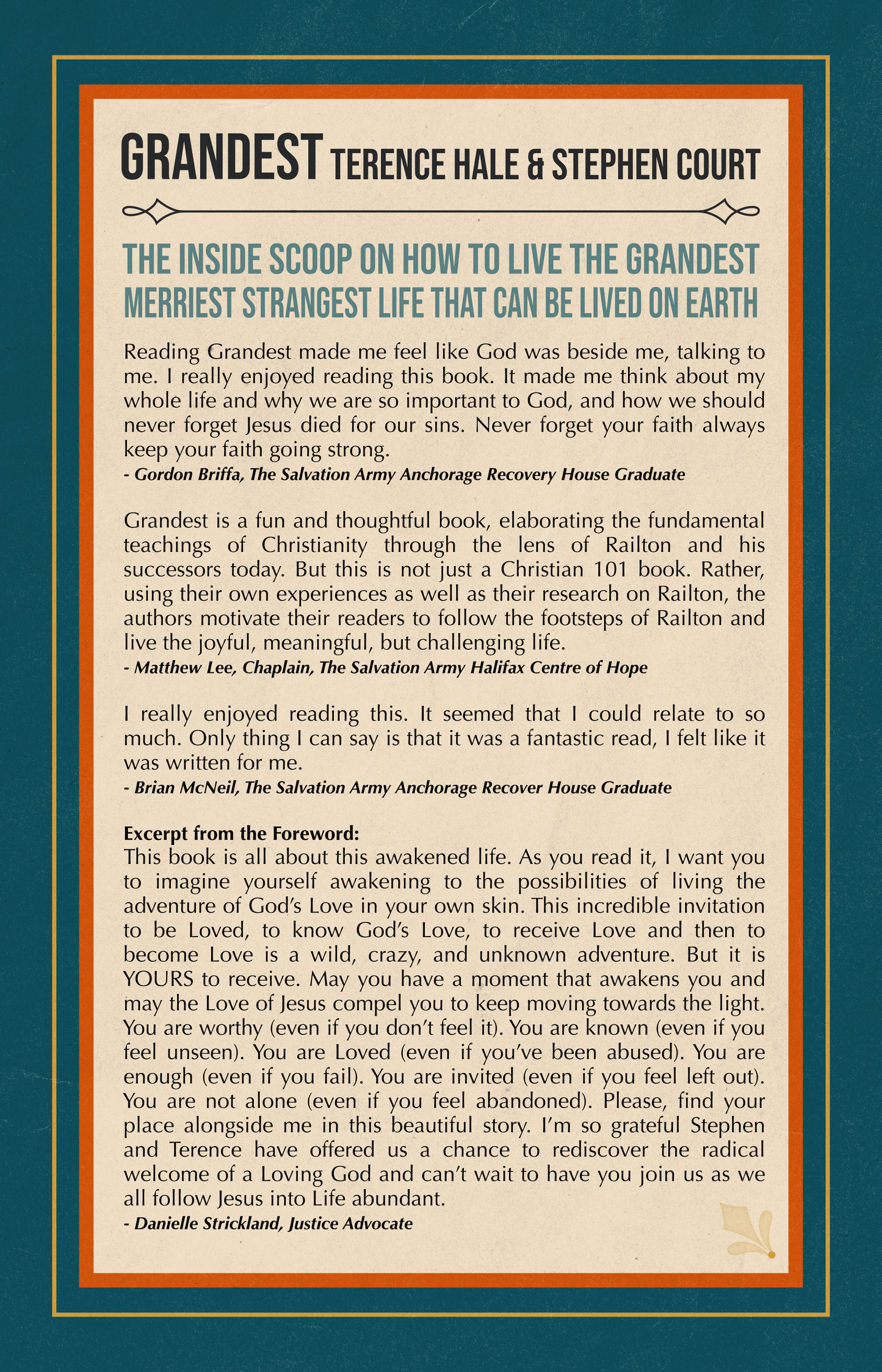 GRANDEST: The Inside Scoop on How to Live the Grandest, Merriest, & Strangest Life That Can Be Lived on Earth